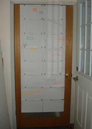 Door calendar 