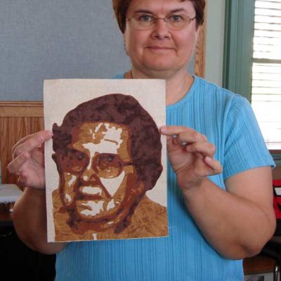 Pat Brush's portrait of her mother