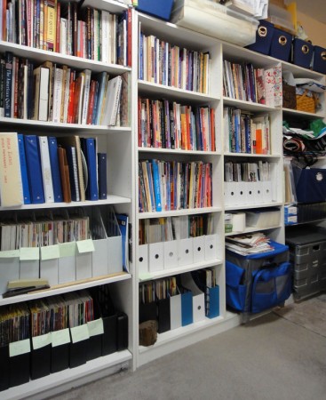 Studio bookshelves