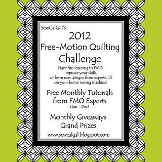 January Free Motion Quilting Challenge