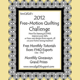 June Free-Motion Quilting Challenge