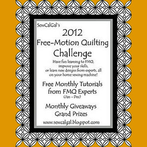July Free-Motion Quilting Challenge