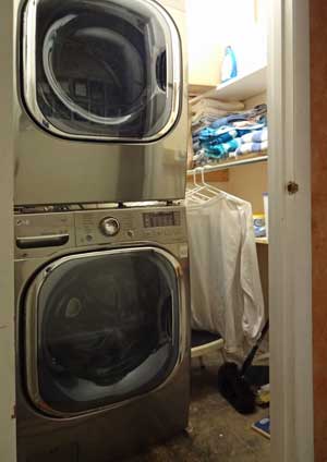 New washer and dryer