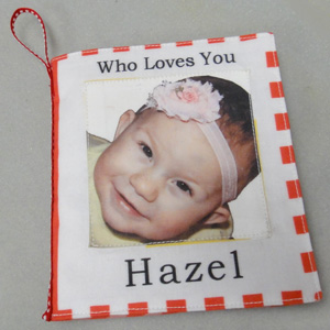 Personalized cloth book the easy way
