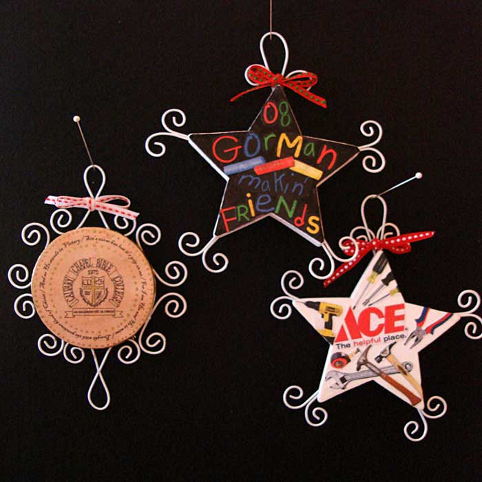 2008 Christmas ornaments
