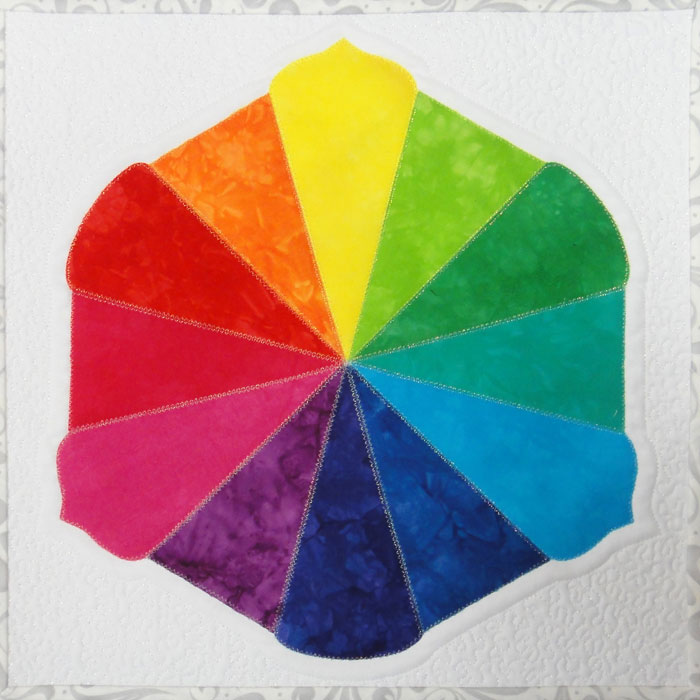 Tutorial: fused color wheel