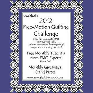 February Free Motion Quilting Challenge