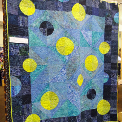 Moonlight by Kathy Wrinkle, quilted by Anna Fricker (Nice colors!)