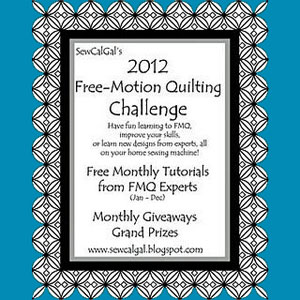 May Free-Motion Quilting Challenge