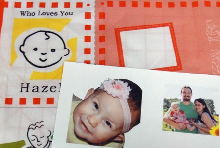 Personalized cloth book the easy way