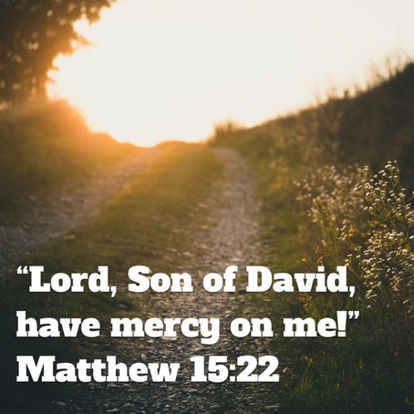 Lord, Son of David, have mercy on me!